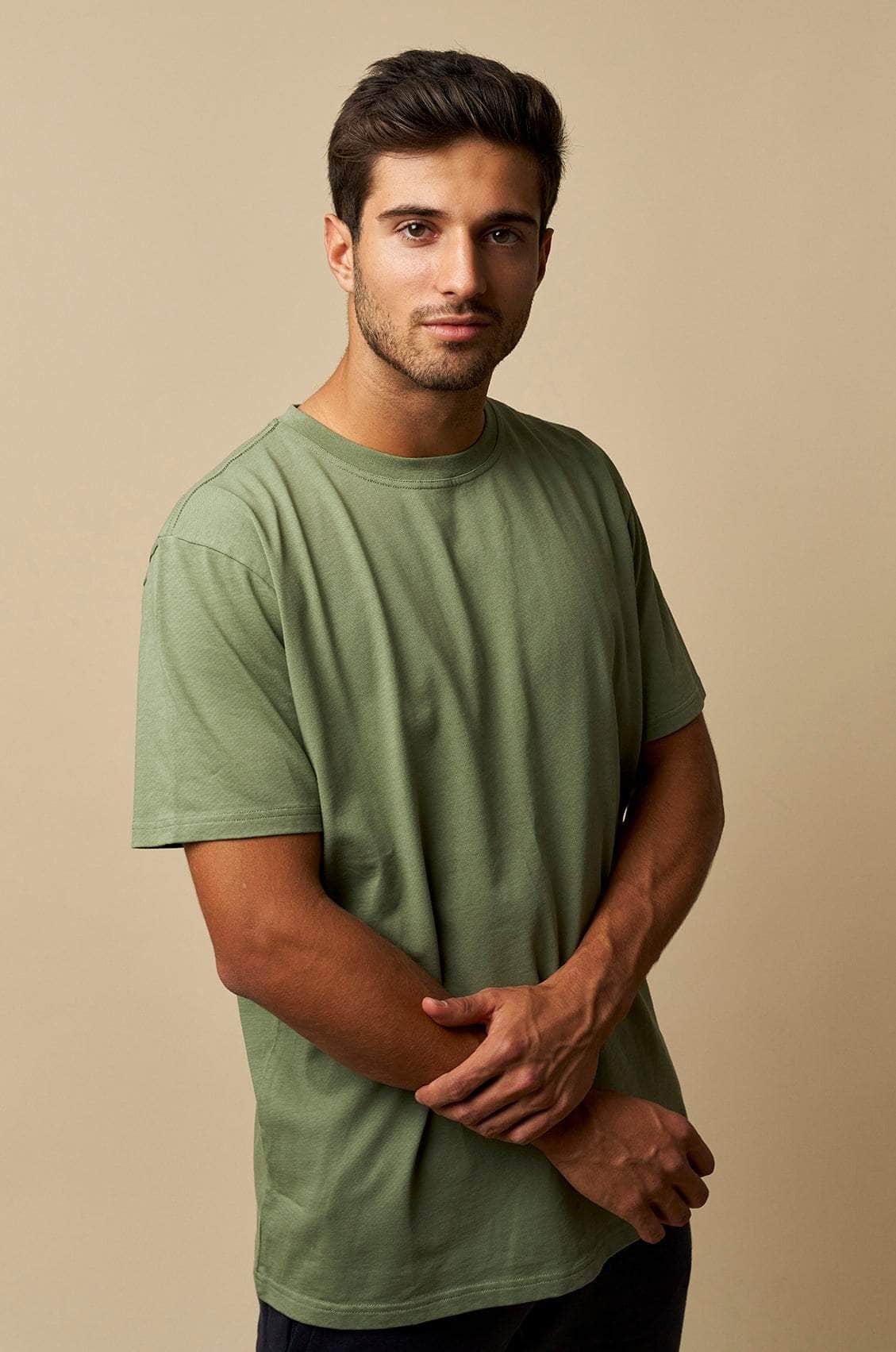 ARKK Apparel ARKK Box Logo Tee | Oil Green T-Shirt